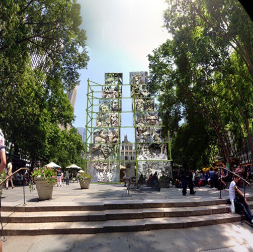 My art installation simulation