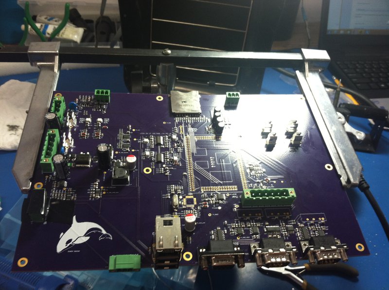 VSAT System Circuit (soldered)