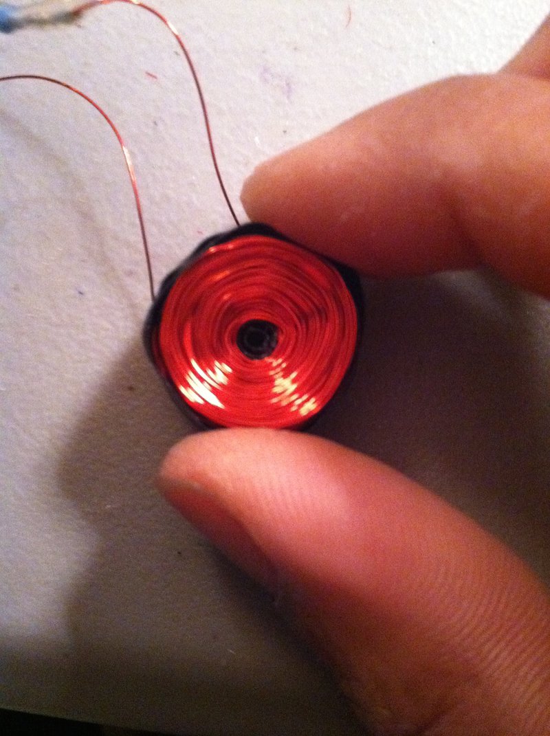 custom electromagnet for haptic feedback device