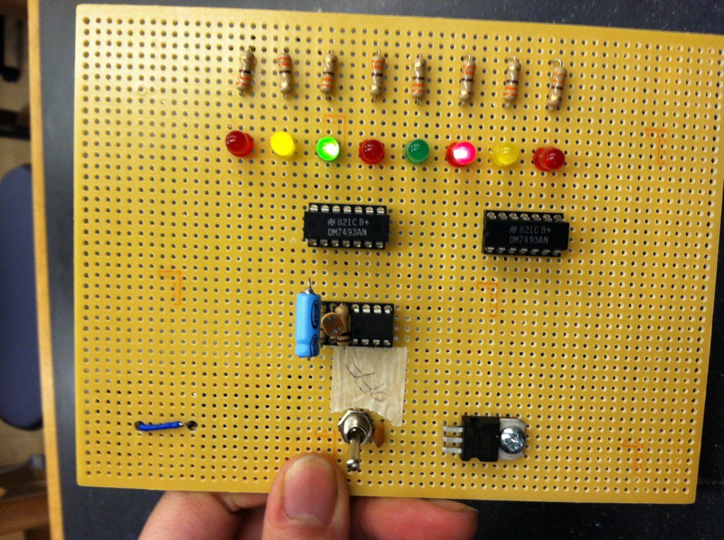 LED Wire Wrapped Circuit